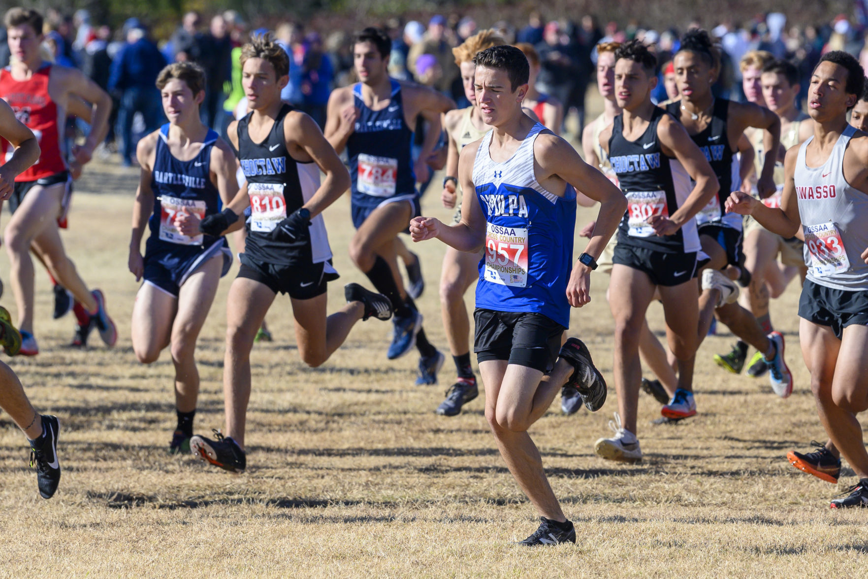 6A/5A state cross country meet at Edmond Santa Fe